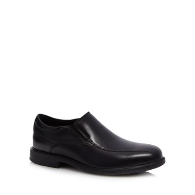 Black 'Essential' slip-on shoes